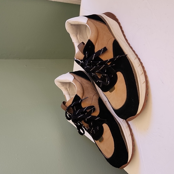 Kickoff Trainer Sneakers in Leather and Suede - Picture 2 of 8